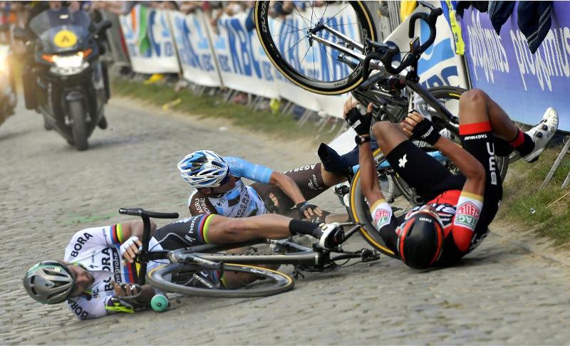 En 2017, Philippe Gilbert a remporter le Tour des Flandres après une attaque montée de toute pièce à une centaine de kilomètres de l'arrivée.